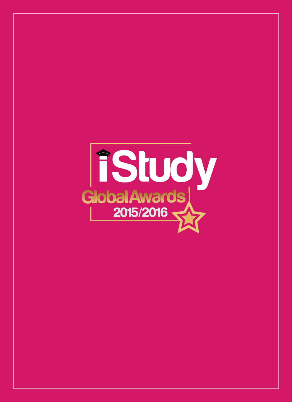 iStudy Global Awards 2015/2016 - Cover Image